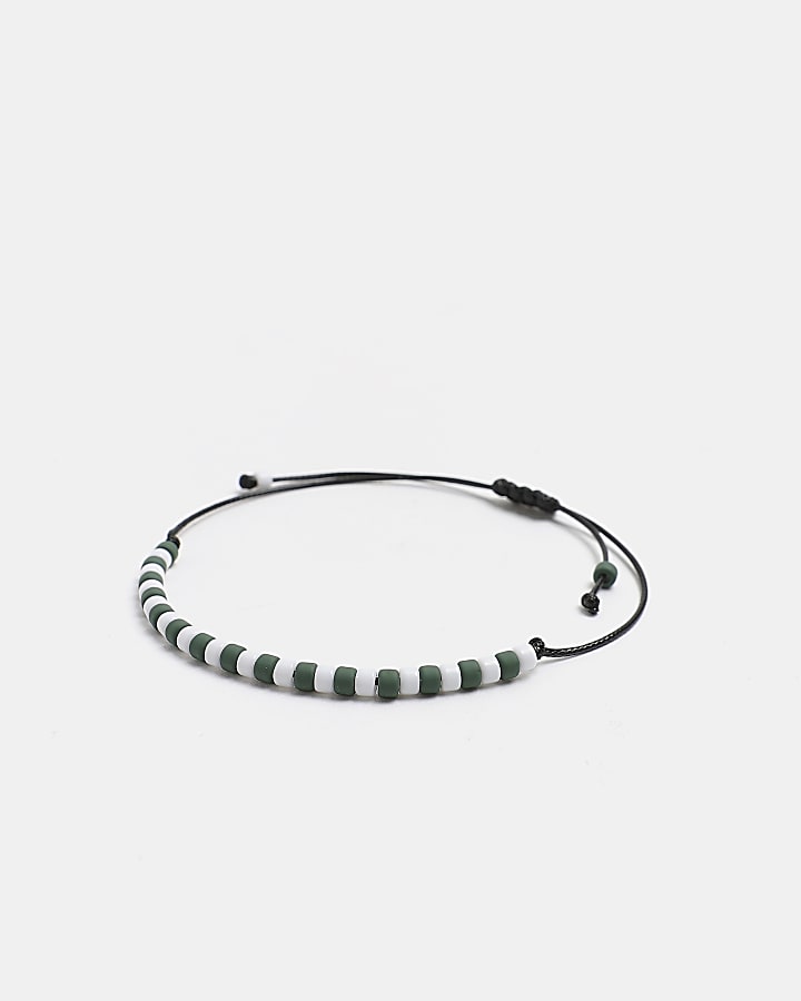 Green stripe bracelet