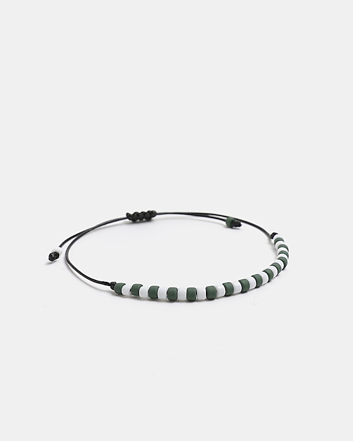 Green stripe bracelet