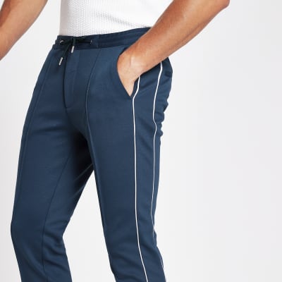 mens skinny smart joggers