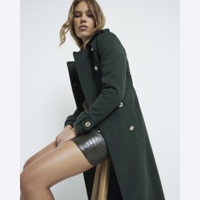 Women s Green Coats Jackets River Island