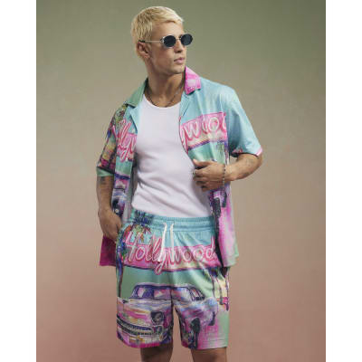 Green Year Zero Hollywood Mesh Shorts