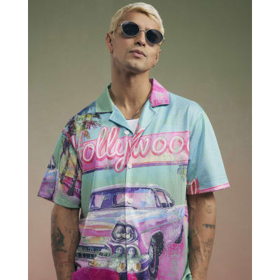 Green Year Zero Hollywood Regular Fit Shirt