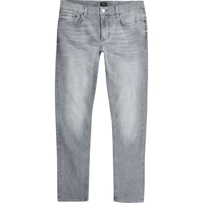 grey stonewash jeans