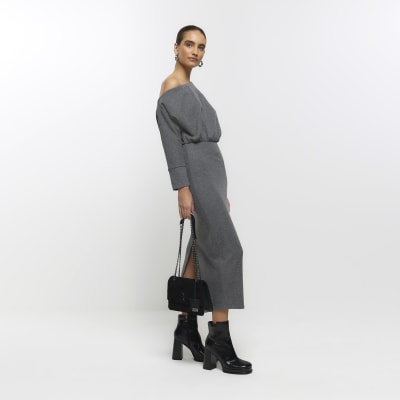 9+ Grey Maxi Dresses