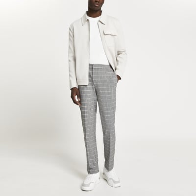 river island grey joggers