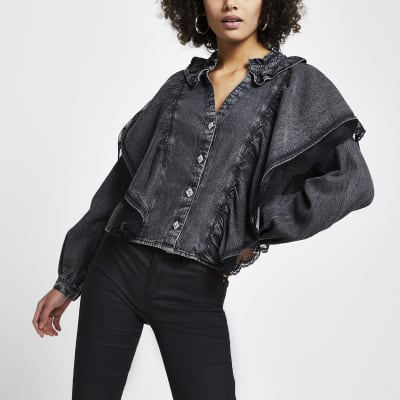 mesh blouse
