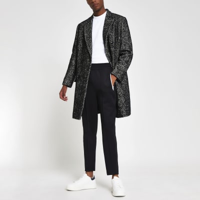 river island double breasted coat