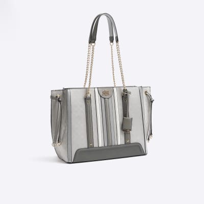 Women s Grey Bags Purses River Island