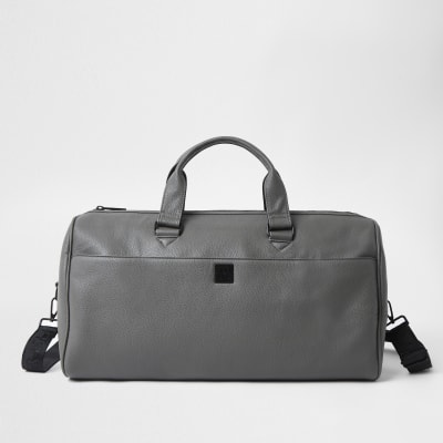 faux leather holdall