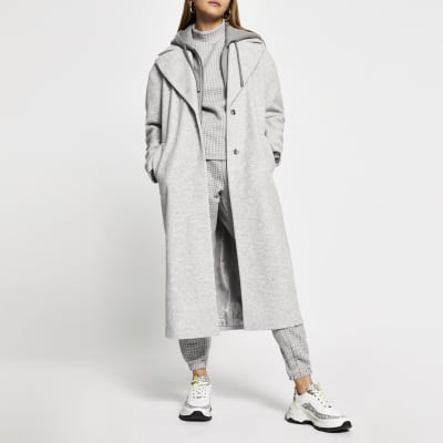 long hoodie coat