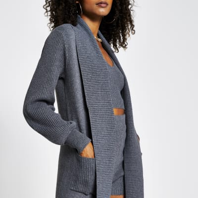 river island longline cardigan