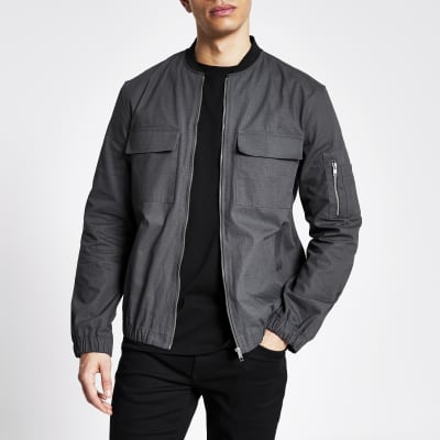 men's ripstop bomber jacket