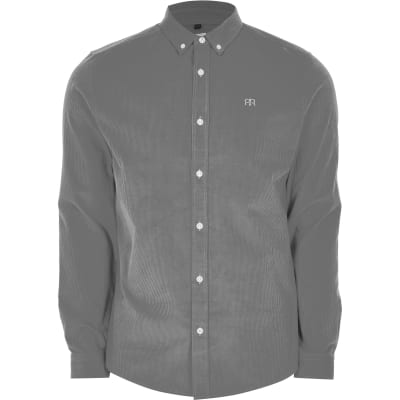 river island mens slim fit shirts