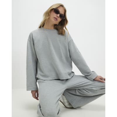 Grey Long sleeve Sweatshirt