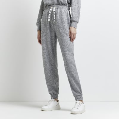 grey marl joggers