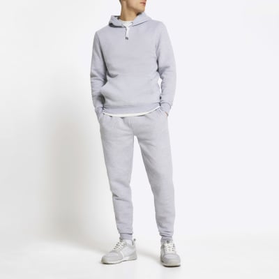 plain grey tracksuit