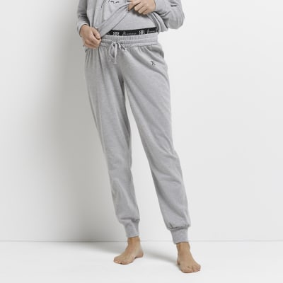 grey maternity joggers