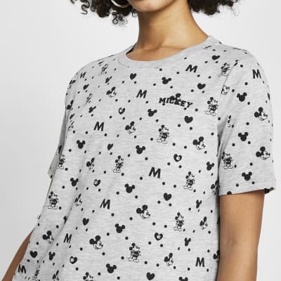 mickey mouse t shirt river island