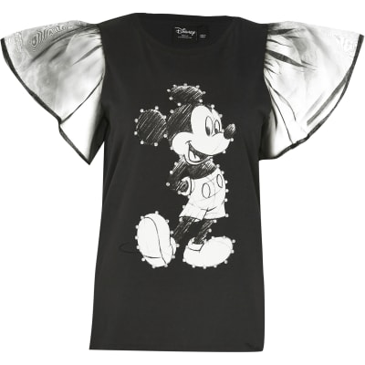 mickey mouse t shirt river island