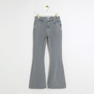 Grey Flare Jeans – Home Folk