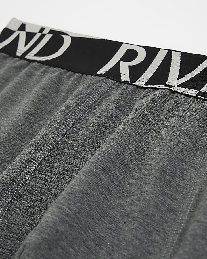Grey multipack of 5 boxer shorts
