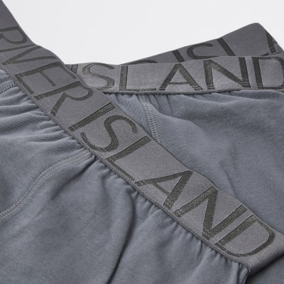 Grey multipack of 5 RI boxers