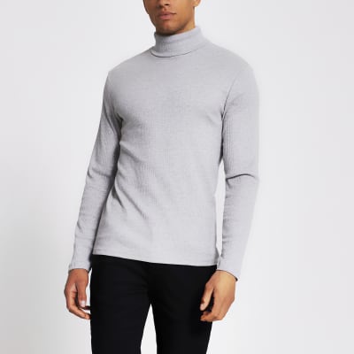 roll neck shirt