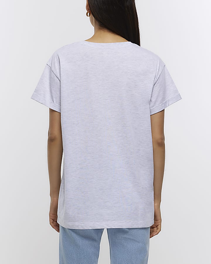 Grey oversized t-shirt