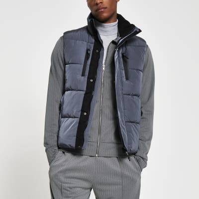 river island mens puffer jacket