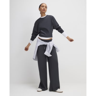 Grey Premium Batwing Sleeve Sweatshirt