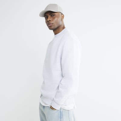 Grey Regular Fit Long Sleeve Sweatshirt