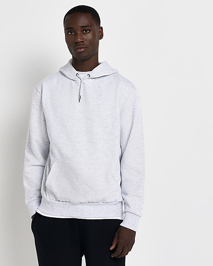 Grey​ Regular fit RI hoodie