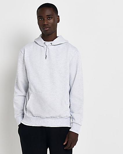 Grey? Regular fit RI hoodie