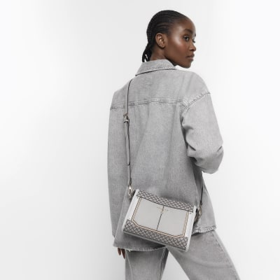 River island handbags grey hot sale