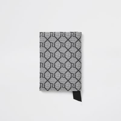 Grey RI Monogram Passport