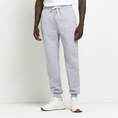 fine ribbed slim joggers