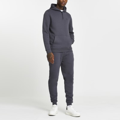 river island grey joggers