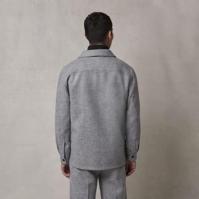 regular fit shacket