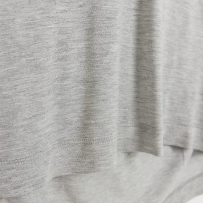 Grey RI Studio scoop neck jersey t-shirt
