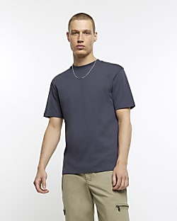 Grey RI studio slim fit t-shirt