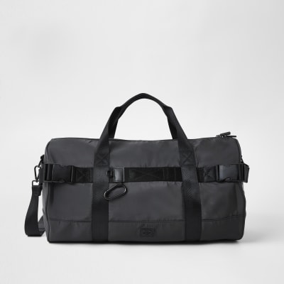 Grey RR holdall | River Island