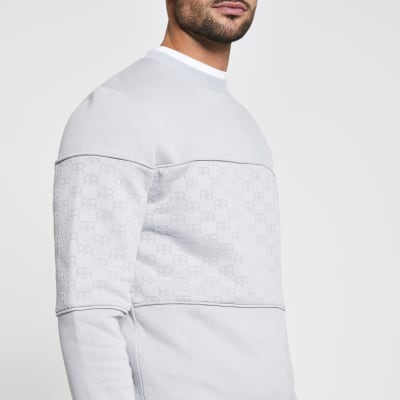 river island grey tracksuit