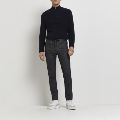 river island grey joggers
