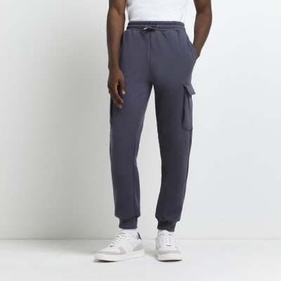 river island grey joggers
