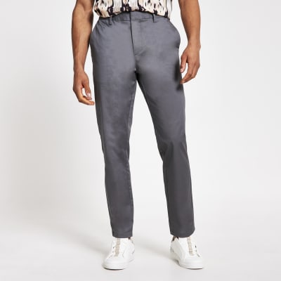 slim fit chino trousers