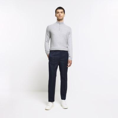 Grey jumper hot sale river island