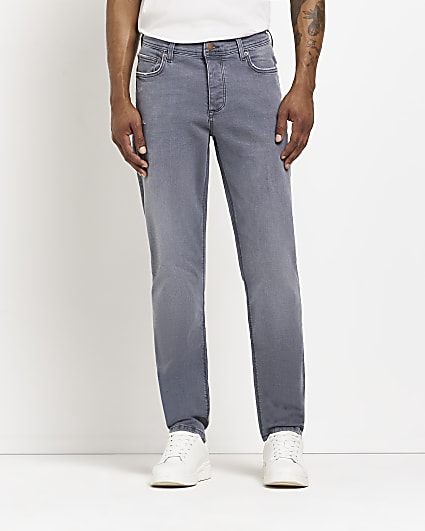 Grey Slim fit jeans
