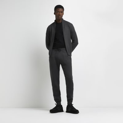 river island grey joggers