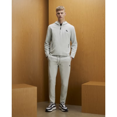 Grey Slim Fit RXR Athleisure Joggers