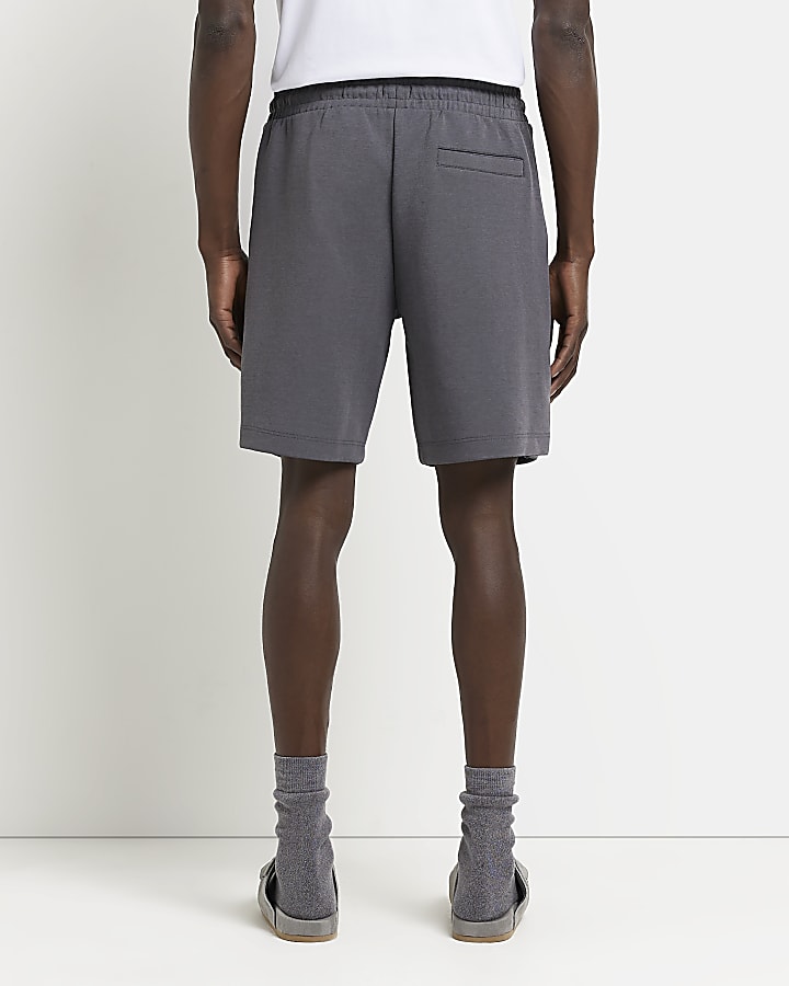 Grey Slim fit Shorts